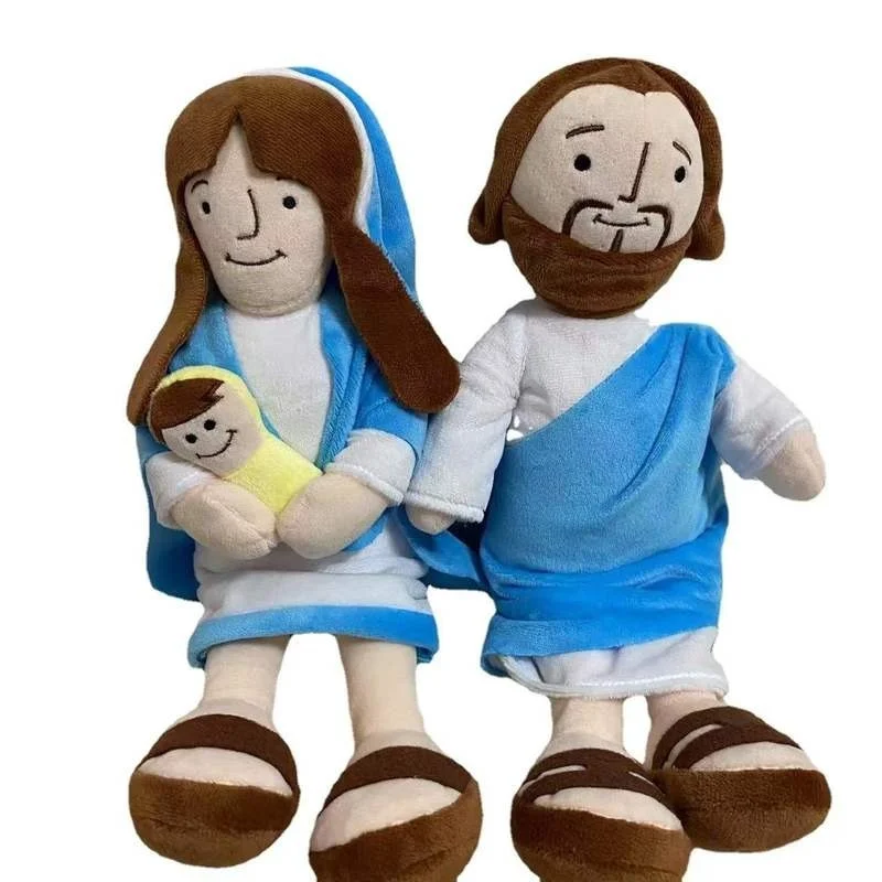 

32cm Arab Jesus Christ Plush Dolls Toys Stuffed Doll Christian Decor Soft Kids Children Birthday Christmas Gifts Arab Dolls