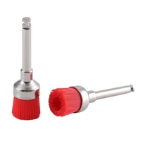 dental polishing brush silicon carbide material flat bowl teeth polisher prophy brushes for contra angle handpiece