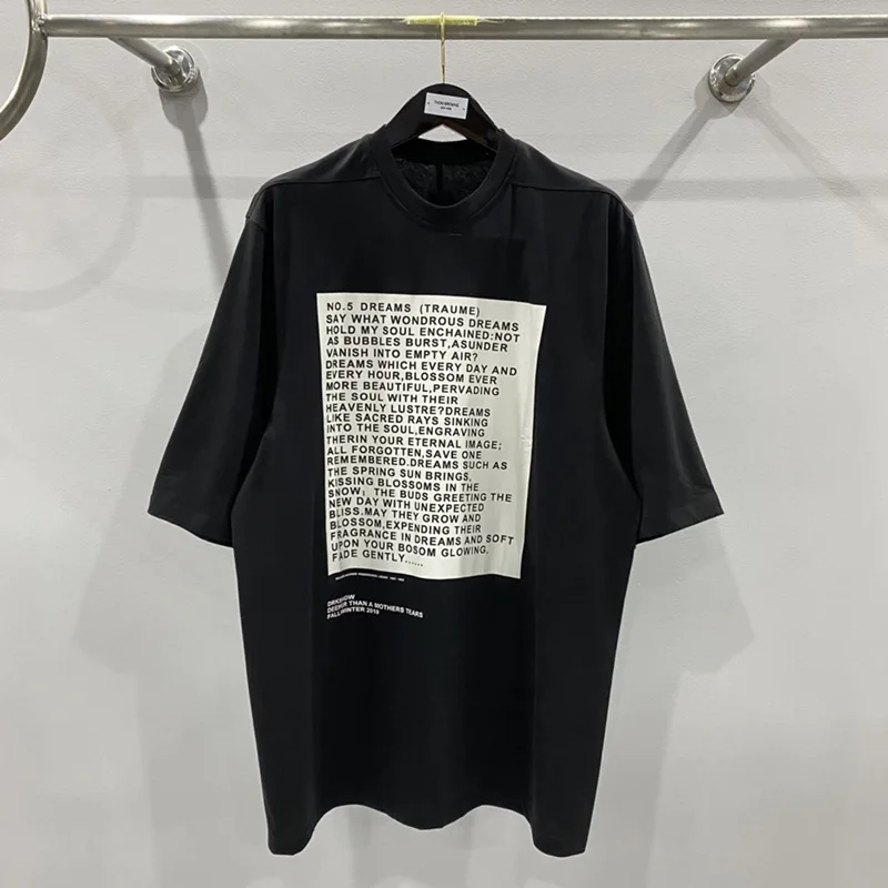 

Футболка с рисунком Рика оверсайз, уличная одежда для мужчин и женщин, футболка с рукавом до локтя в стиле Хай-стрит