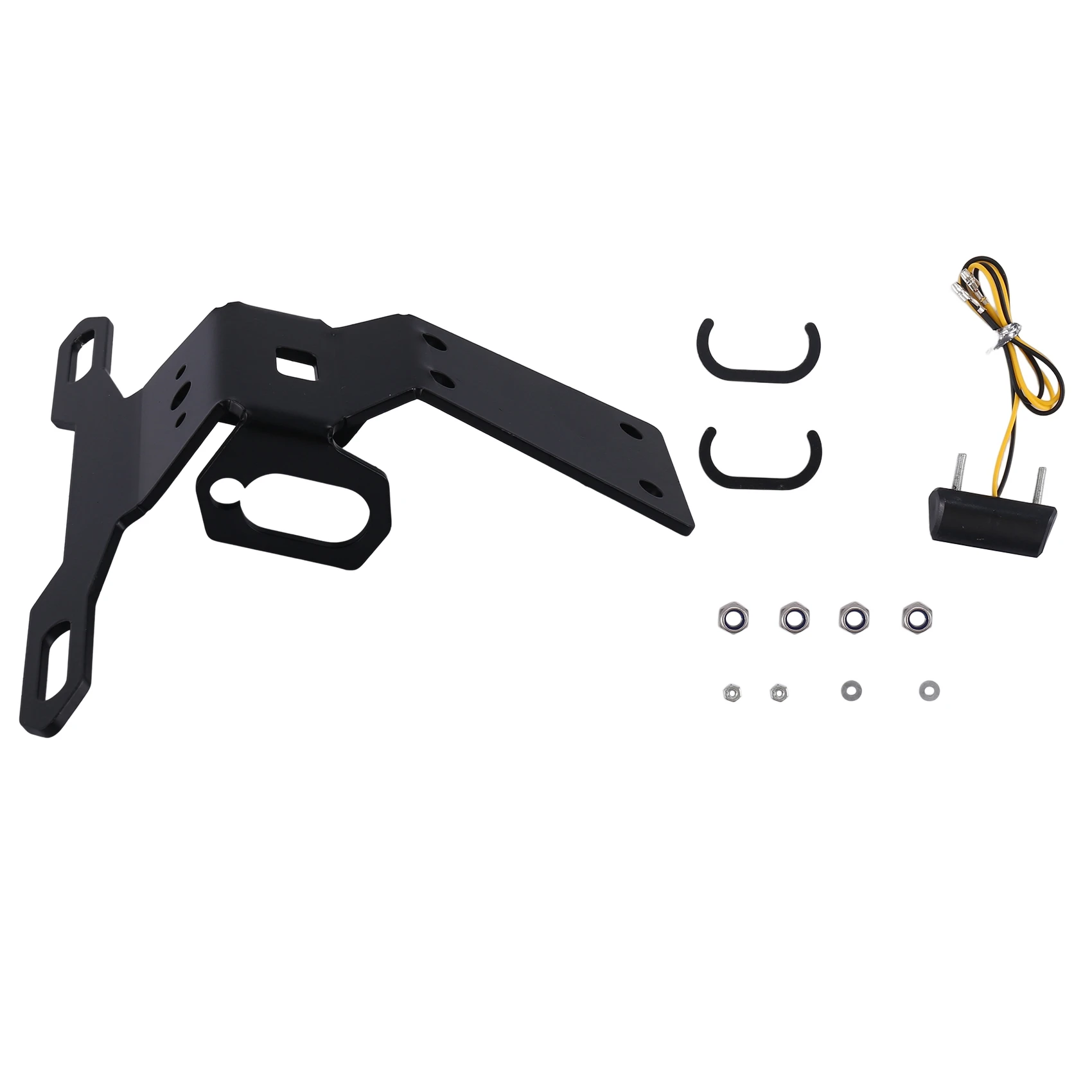 Заднее крыло мотоцикла опрятный держатель номерного знака светодиодная рамка