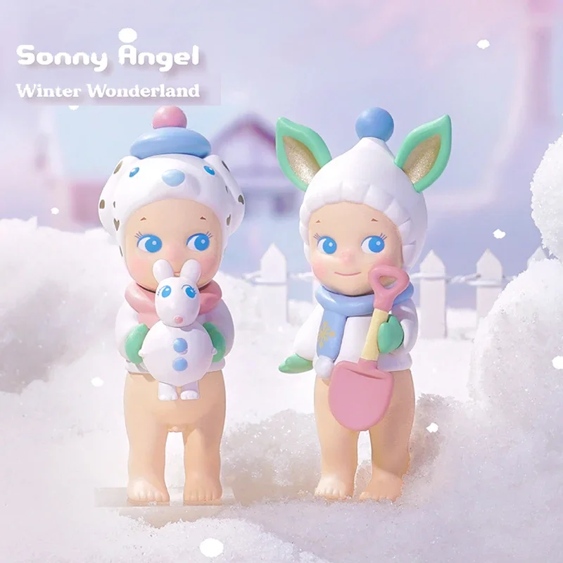 

Original Sonny Angel Blind Box Winter Wonderland Series Mysterious Surprise Box Figure Anime Model Guess Bag Dolls Xmas Gift Toy