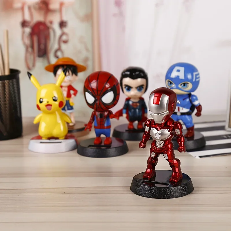 Экшн-фигурка Marvel автомобиль на солнечной батарее мультфильм аниме Человек-паук