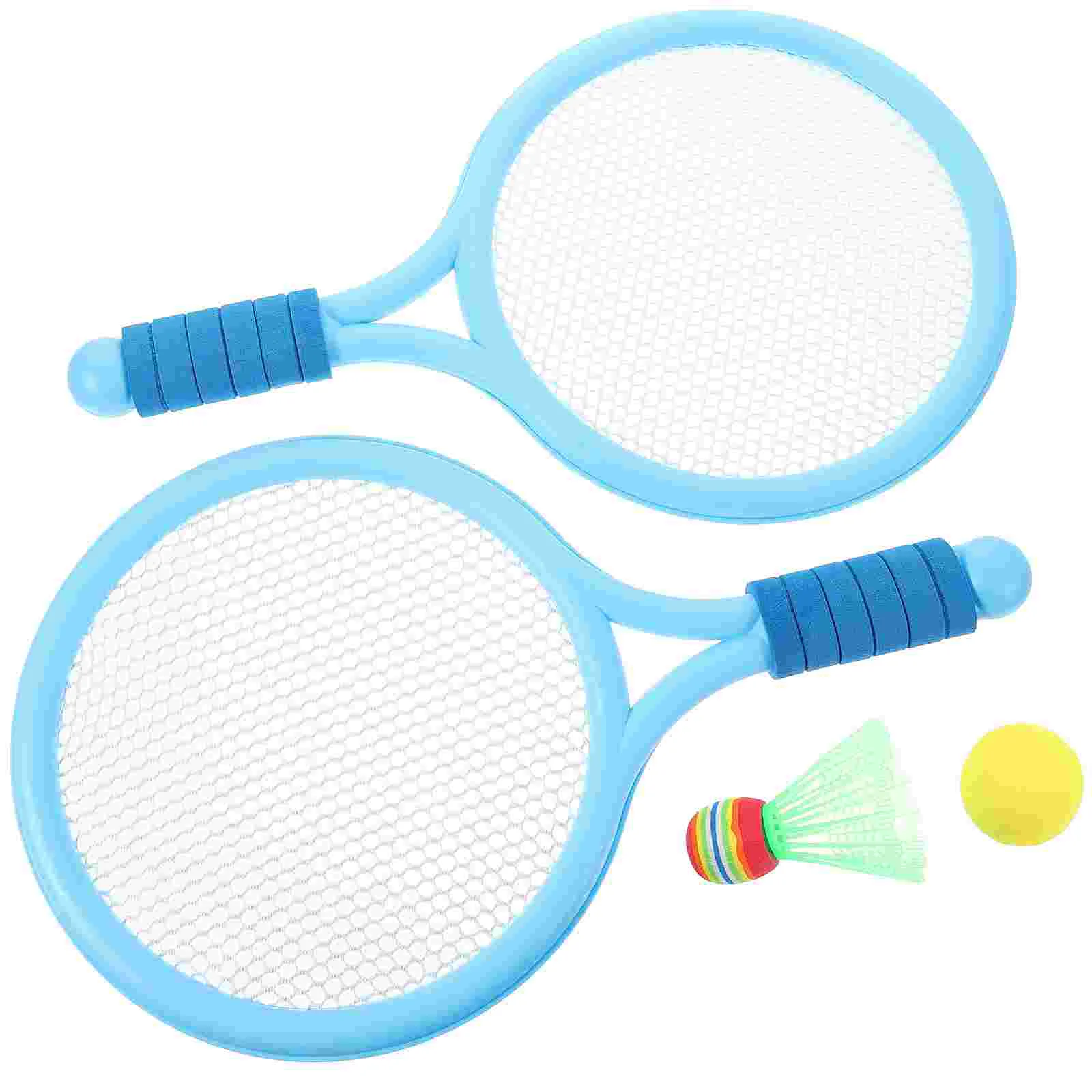 

2 Pcs Plastic Racket Outdoor Fitness Equipment Children Kids Kidcraft Playset Toys Sports Beach tennis