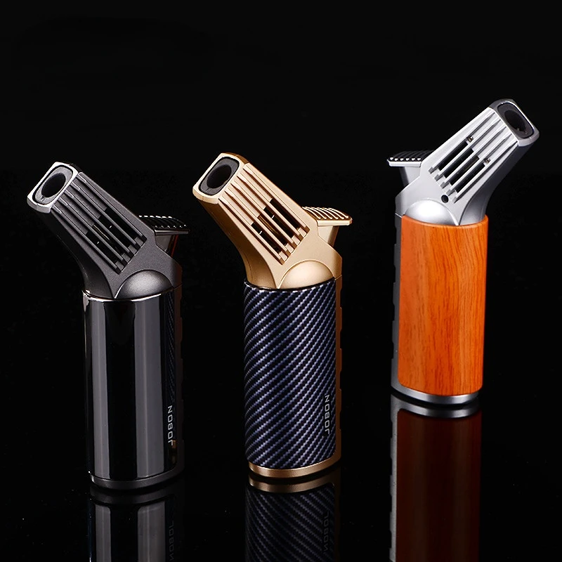 

JOBON Outdoor BBQ Windproof Gas Lighter Turbo Large Capacity Jewelry Metal Welding Inflatable Lighters Kitchen Cooking Gadgets