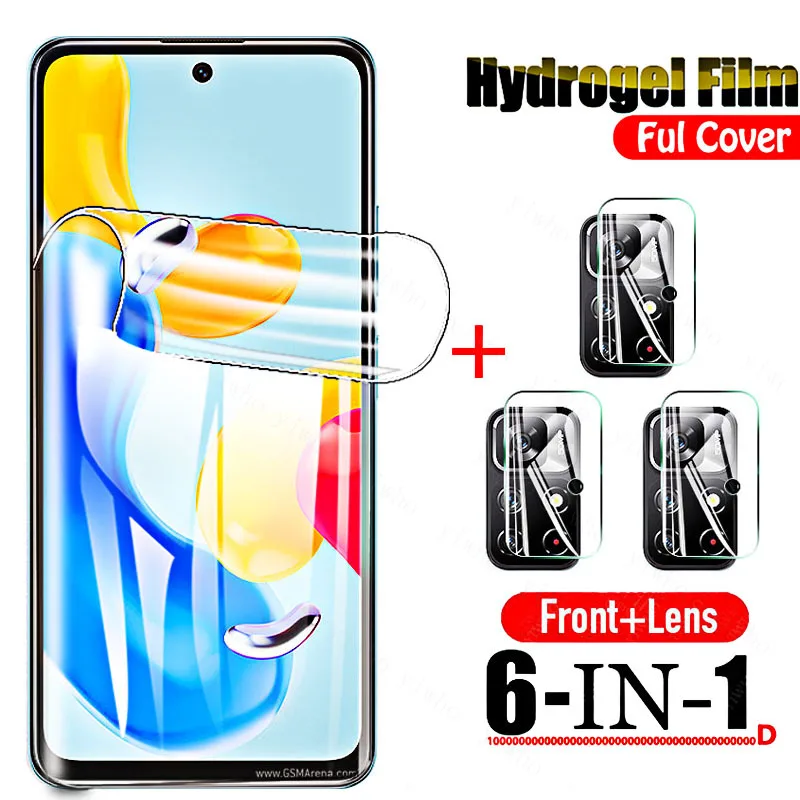 Гидрогелевая пленка Redmi Note11 Pro мягкое стекло Xiomi Redminote 11 10 Pro/S Защита экрана для Xiaomi