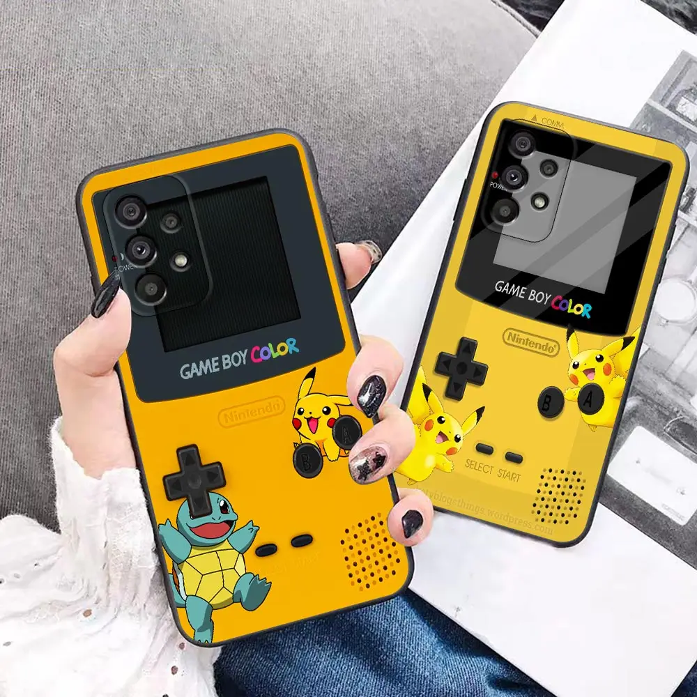 

Game-Boy P-Pokemon Anime For Samsung A90 A80 A73 A71 A70 A60 A53 A52 A51 A50 A42 A33 A32 A31 A30 A23 A22 A21S A20S A14 A12 Case