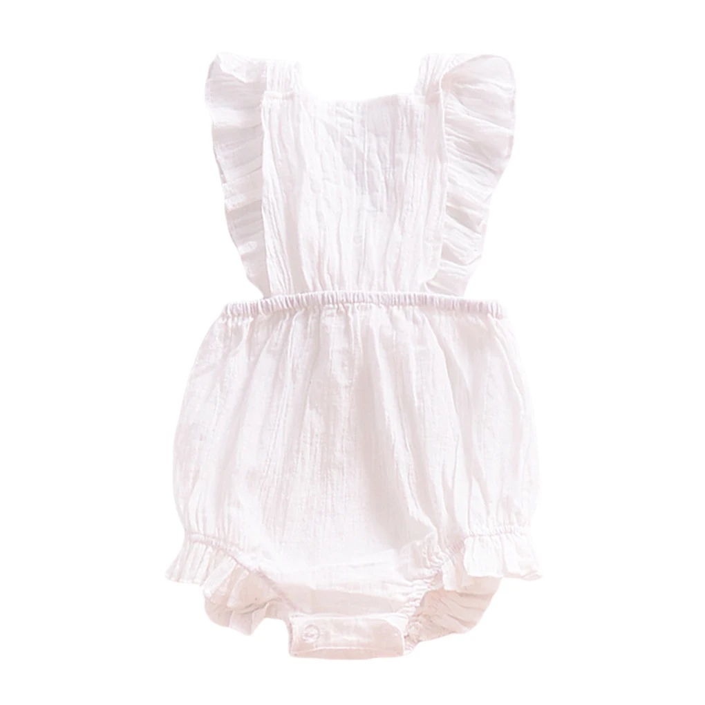 

Комбинезон однотонный для новорожденных девочек, 100 см