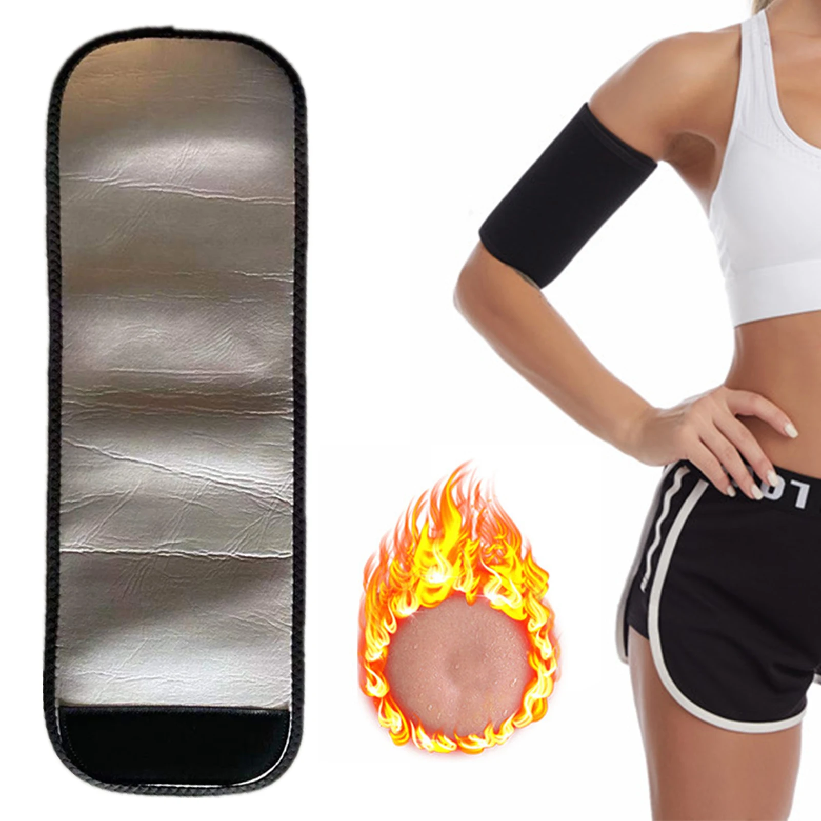 

Arm Sauna Sweat Belt Comfortable And Soft Sauna Sweat Arm Bands Hot Sweat Sauna Effect Compression Top Upper Arm Band