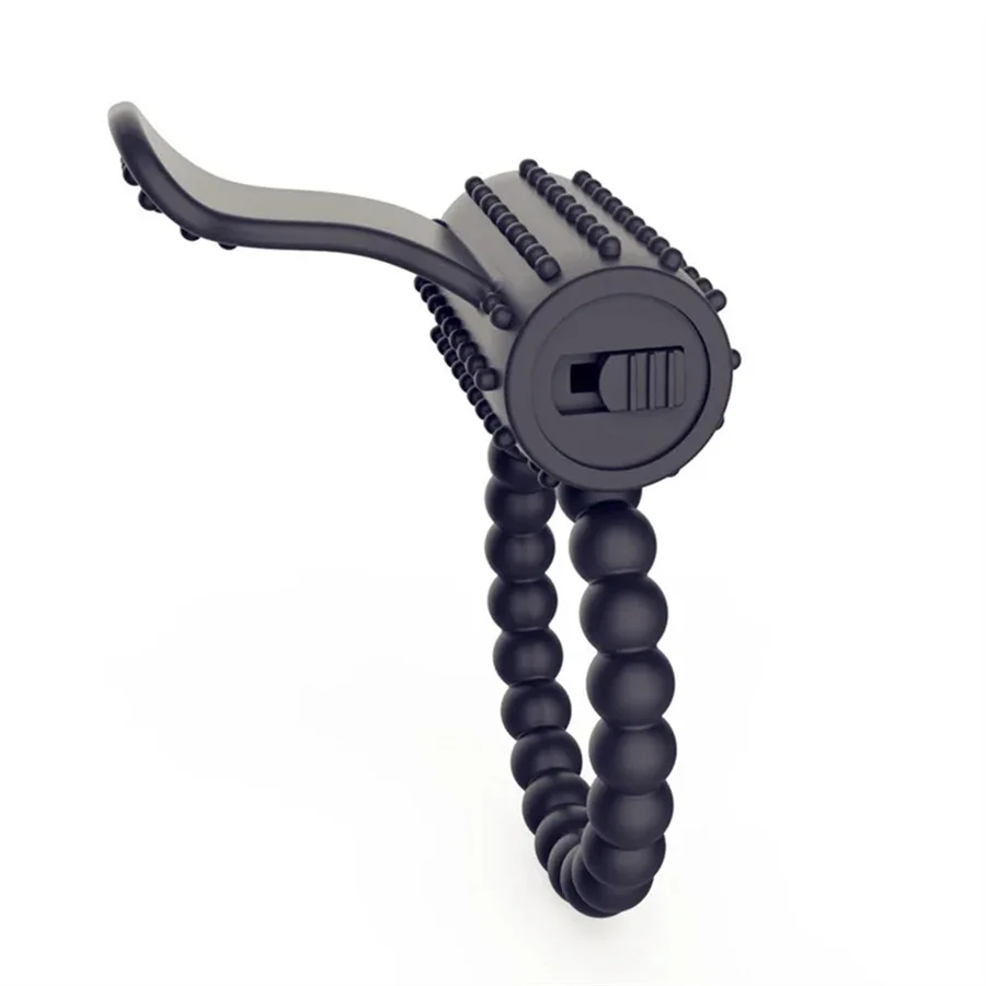 Вибрирующее кольцо для пениса на член вибратор эрекция стимулятор клитора