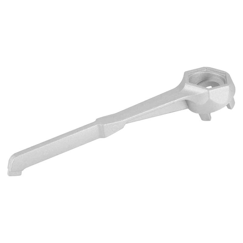 

Aluminum Drum Plug Wrench For Opening 10 15 20 30 50 55 Gallon Drums, Suitable For 2 Inch And 3/4 Inch Lids