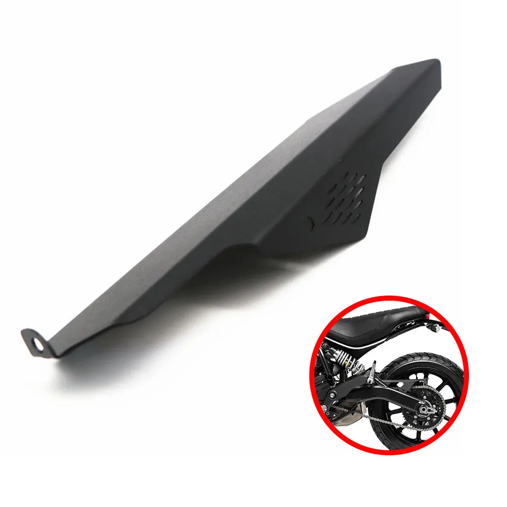 

Rear Sprocket Chain Mud Guard Cover Protector For DUCATI Scrambler 800 Sixty2 Icon Classic Urban Enduro Cafe Racer Full Throttle