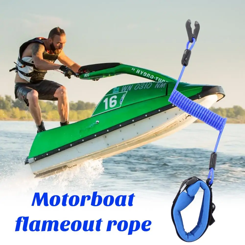 Supplies Safety Lanyard Strap Effortlessly Secure Boat With Universal Outboard Motor Cut Off Switch Tether Wrist Strap