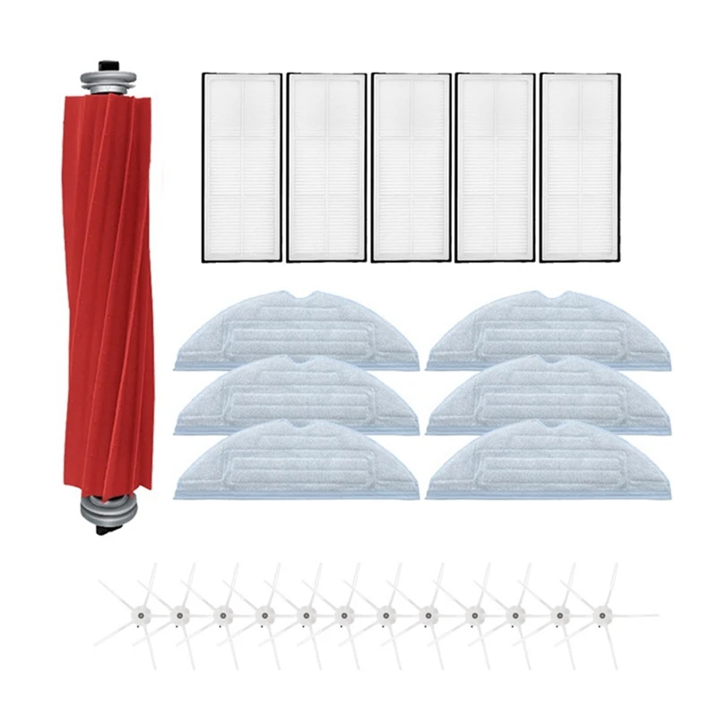 

Новинка, аксессуары для Mi Roborock S7, швабра из ткани, аксессуары для робота-пылесоса Mi Roborock S7 Plus, основная щетка, съемная 21