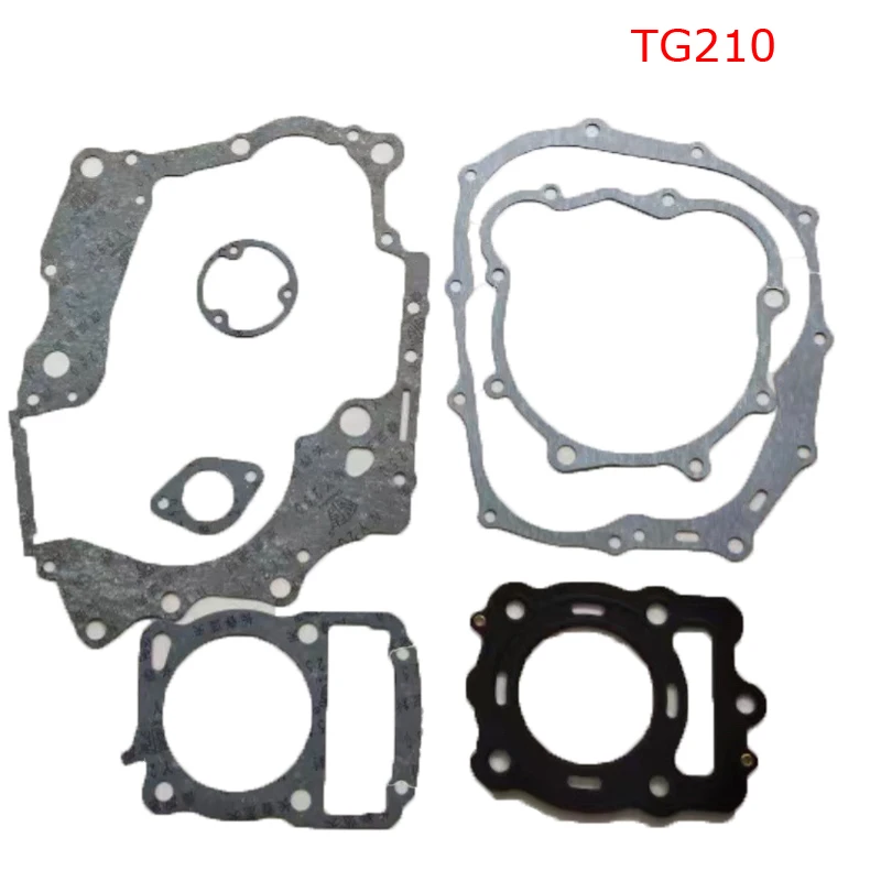 

For Tricycle ATV Whole Gasket For Longxin LONCIN Engine TG210 TT210 TT260 TT300 Water-cooled Engine Overhaul Gasket
