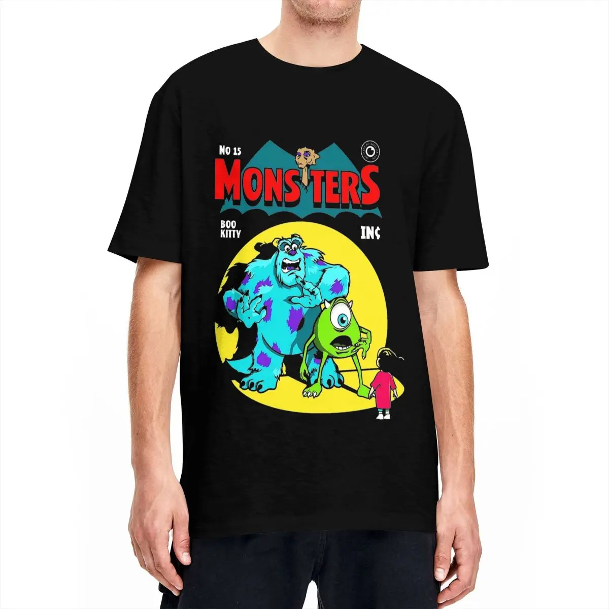 Футболки для мужчин и женщин Корпорация монстров Забавные футболки майка Салли