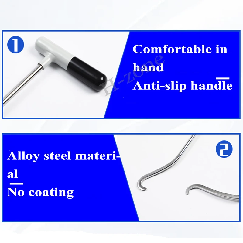 2 шт. инструмент для ремонта вмятин на кузове автомобиля легированная сталь крюк