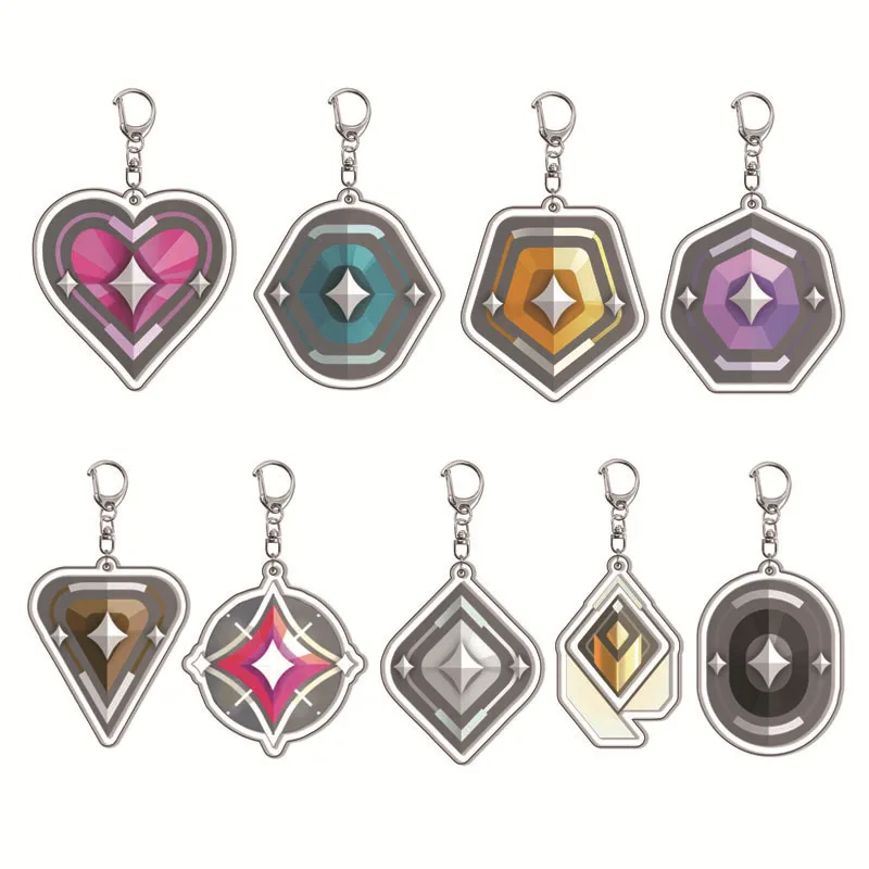 

Game VALORANT Cosplay Key Chains Acrylic Keychain Pendant Xmas Gifts
