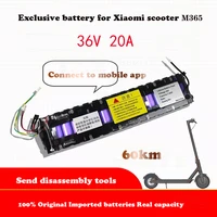 36v 20ah xiaomi m356 ninebot segway battery pack 36v battery pack 20000mah installation 60km media adjustment tool bms