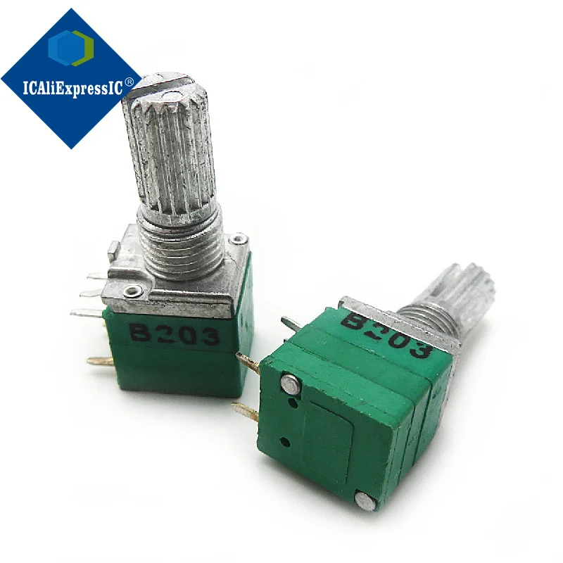 5-контактный потенциометр с одним аудиоусилителем RV097NS B20K (203)