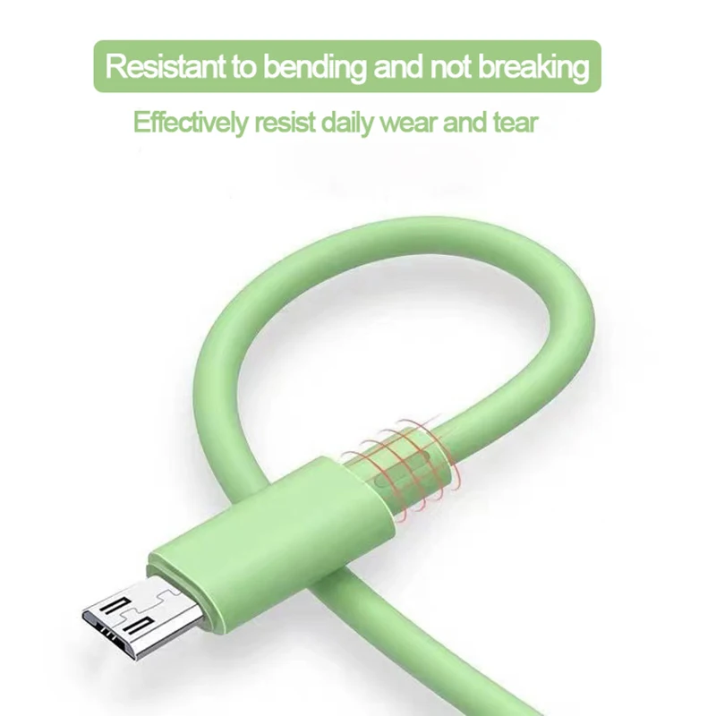 Кабель Micro USB Type-C 3 А 2 м | Мобильные телефоны и аксессуары