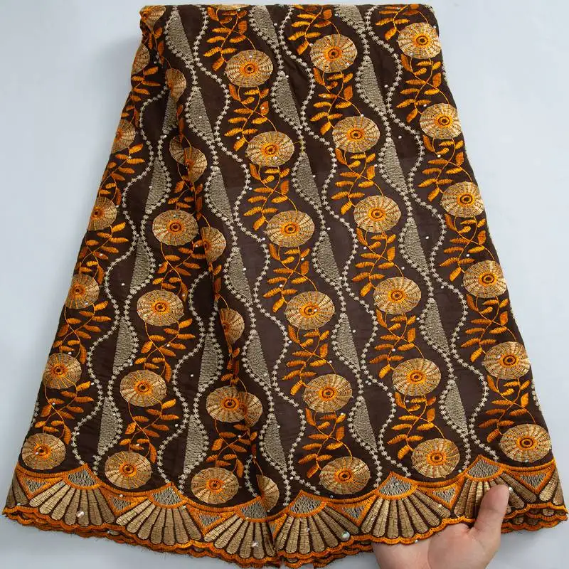 

Африканская швейцарская кружевная ткань, нигерийские кружева с вышивкой, ткань, немецкая швейцарская вуаль, кружево в Швейцарии для платья S3250