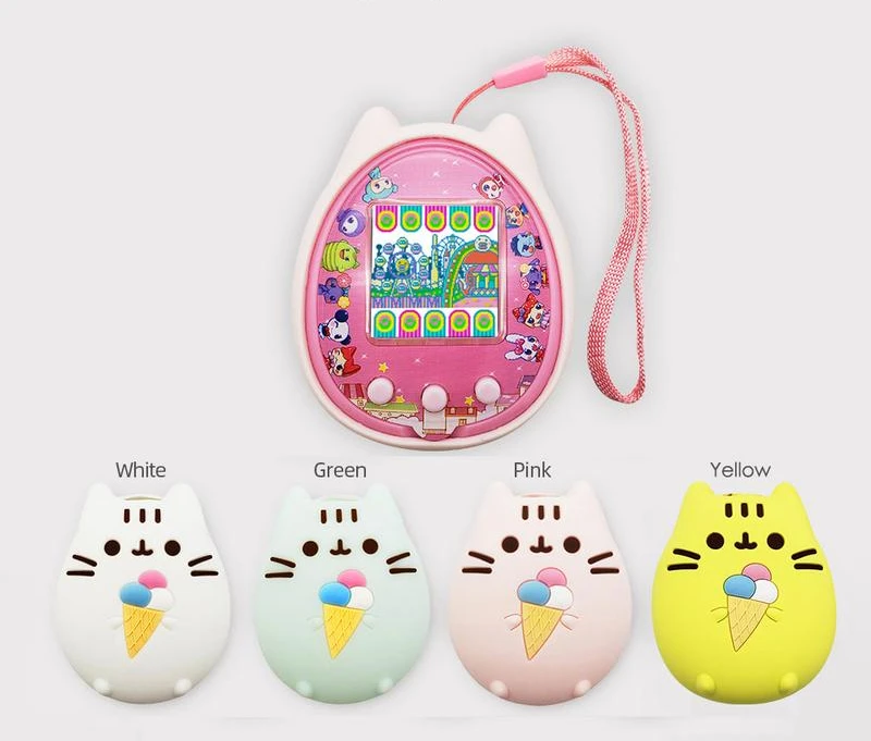 

2022NEW Tamagotchi pix case Silicone Protective Sleeve Cute Cartoon Pattern Protector Gaming Shell For Tamagotchi Pet Game Machi