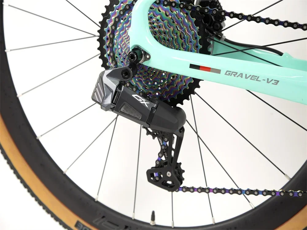 2025 TWITTER Gravel V3 WheelTop GEX -13S Радиопеременный дорожный велосипед из углеродного