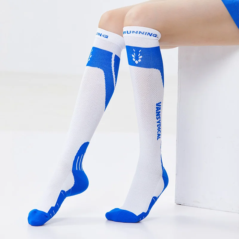 High Quality Running Compression Socks Stockings 20-30 mmhg Women Sports Socks for Marathon Cycling Football Varicose Golf Veins