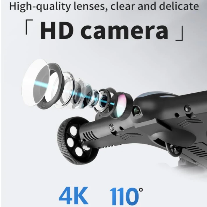 Радиоуправляемый Дрон с дистанционным управлением Wi-Fi 4K 2 4 ГГц 150 м |