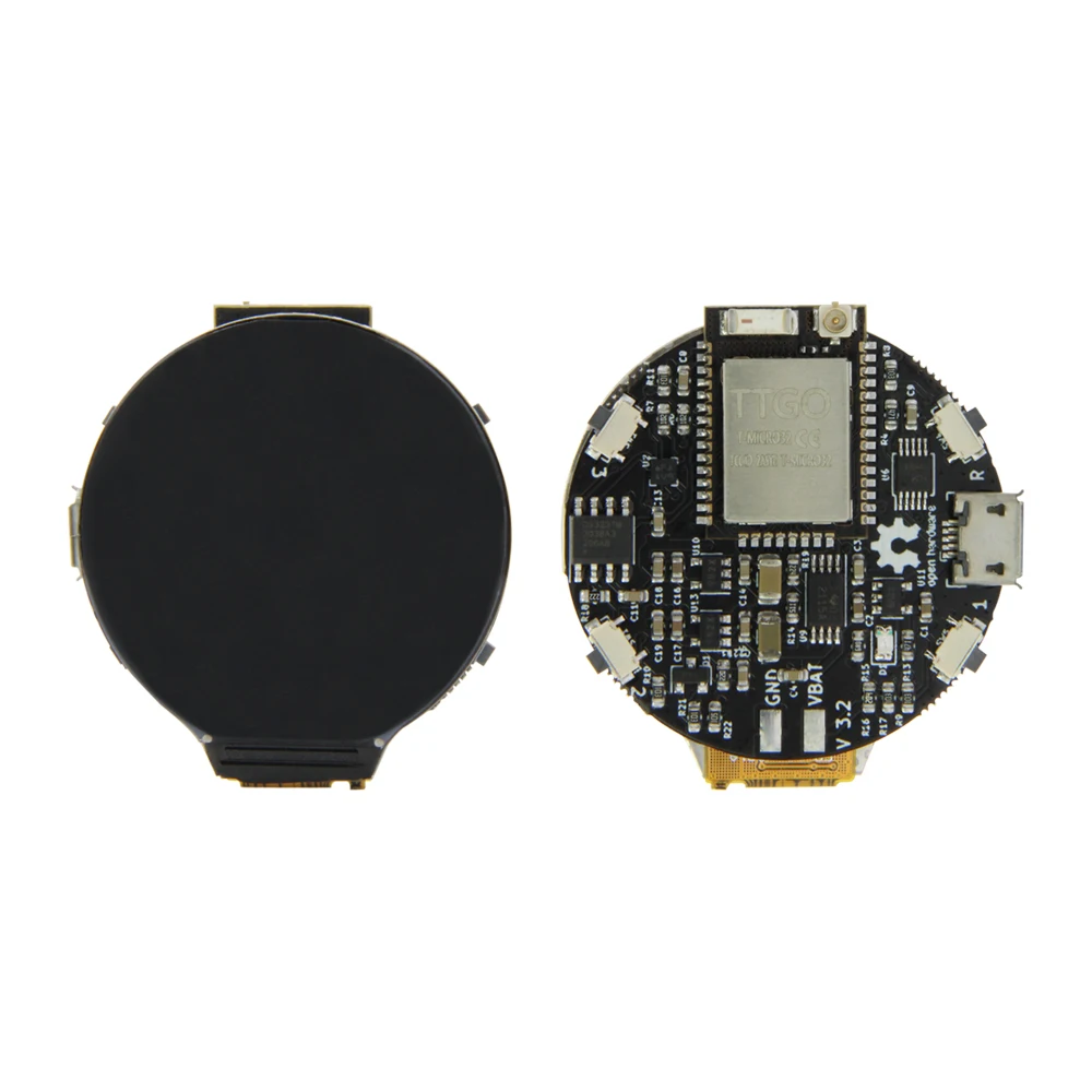 LILYGO®Умные часы TTGO & pauls_3d_things Open-ESP32 для Arduino T-micro32 программируемый модуль часов с