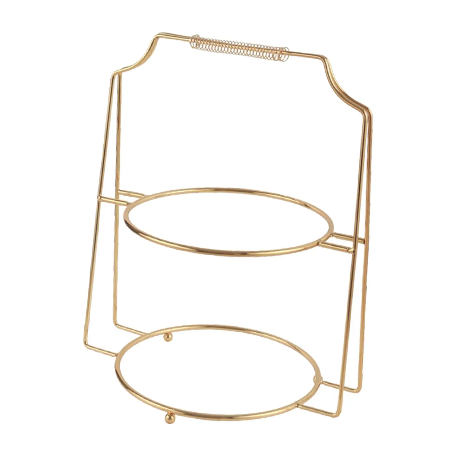 

2 Tier Cake Display Rack Stylish Presentation Display for Tea Party Serving
