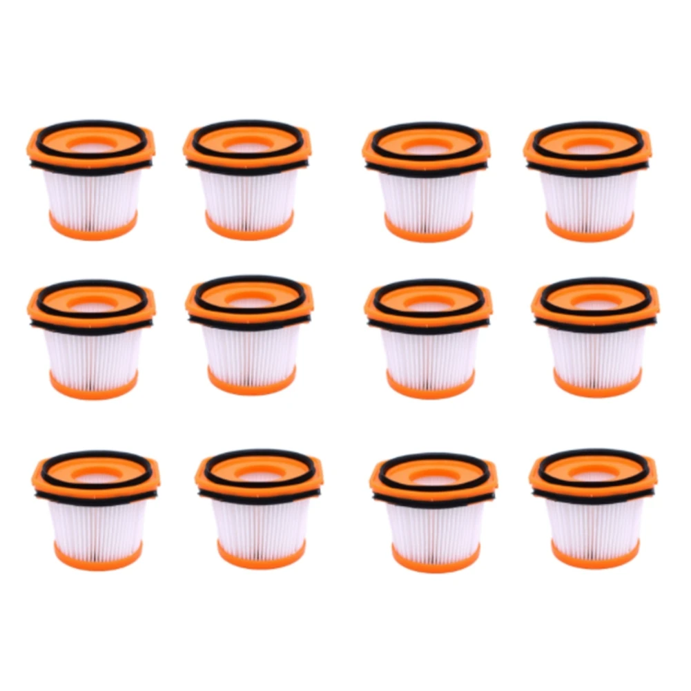 

12Pcs Replacement HEPA Filters Compatible for WS620 WS630 WS632 Wandvac System Vacuum Cleaner Accessories