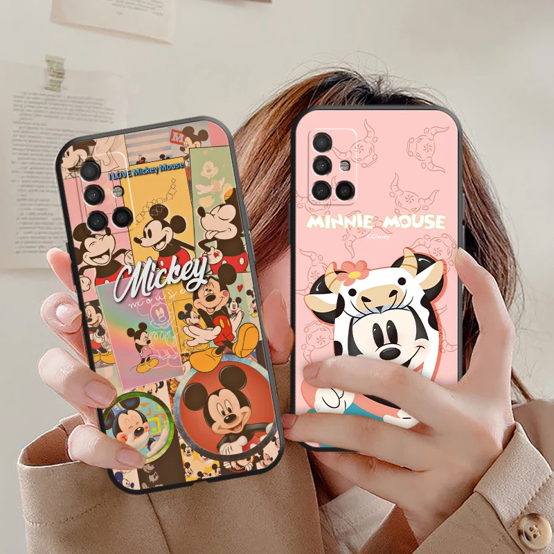 

Disney Mickey Phone Cases For Samsung S8 Plus S9 Plus For S8 S9 Shell Funda TPU Back Cover Protective Luxury Ultra Smartphone