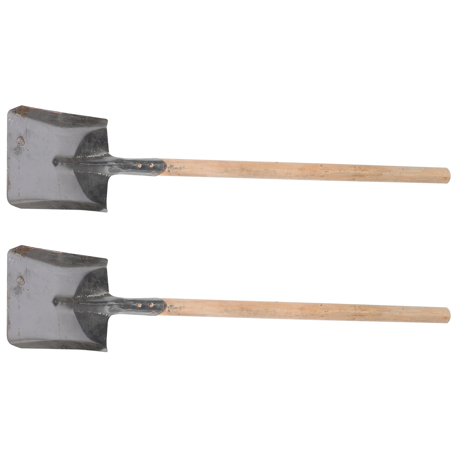 

2Pcs Coal Shovel Grill Ash Shovel Fireplace Cleaning Shovel Home Cleaning Hand Shovel