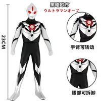 23cm large soft rubber ultraman orb darkness action figures model doll furnishing articles childrens assembly puppets toys