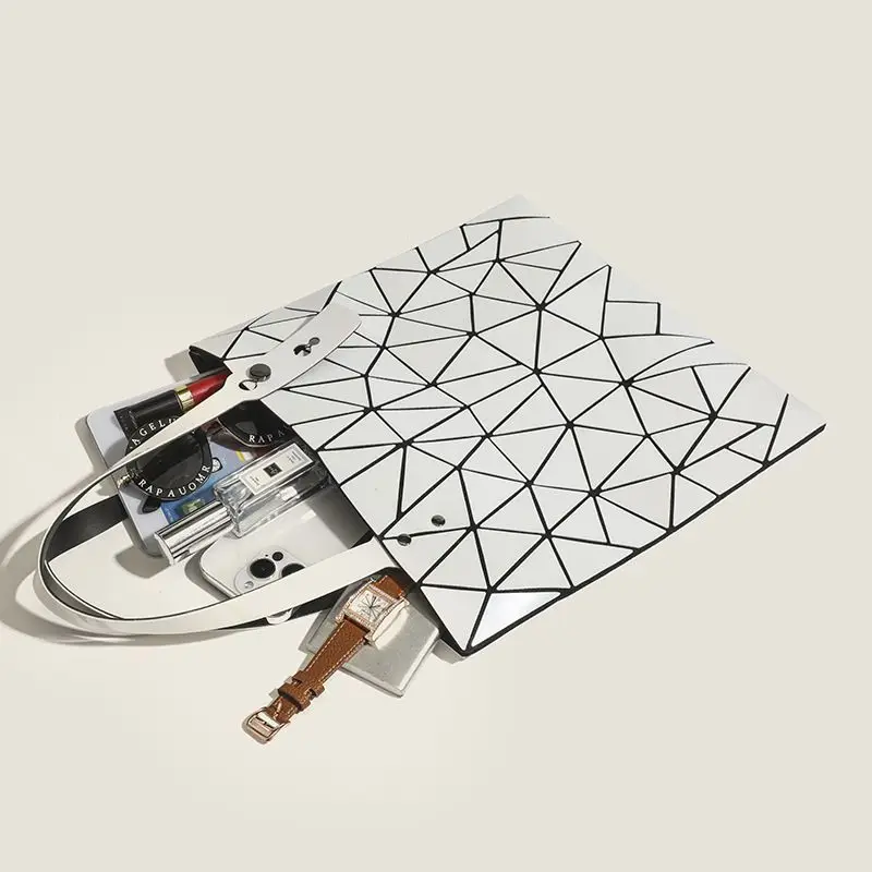 Светящаяся сумка bao светоотражающие сумки с геометрическим рисунком для женщин