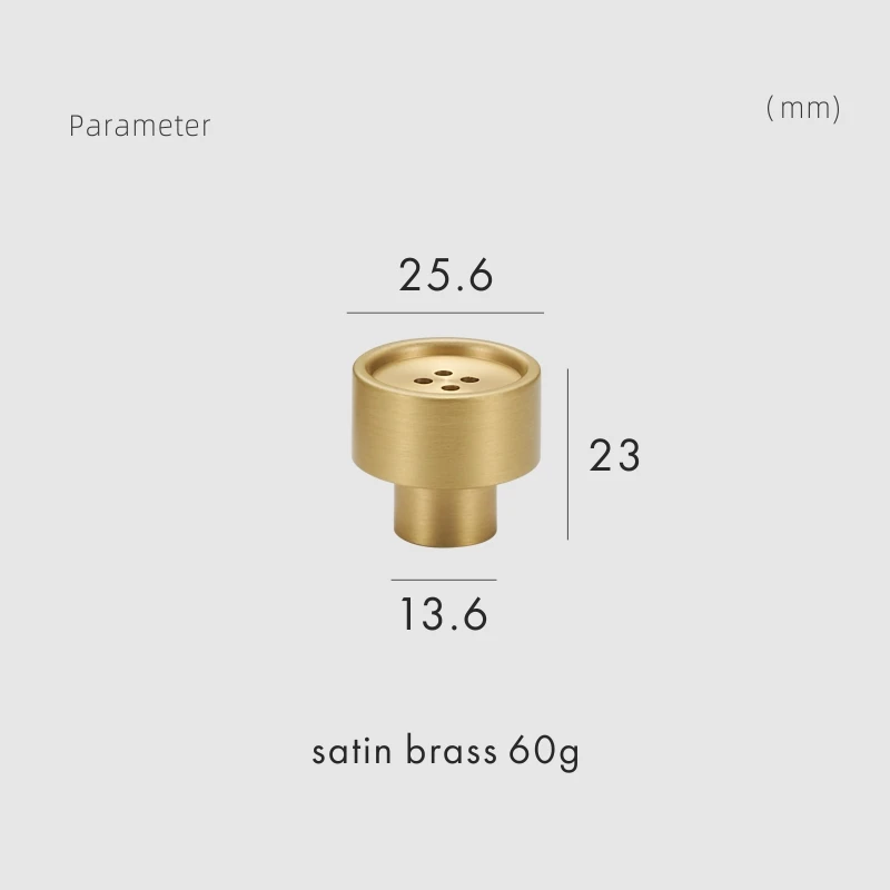 

Ручки для шкафов Dooroom латунные золотые