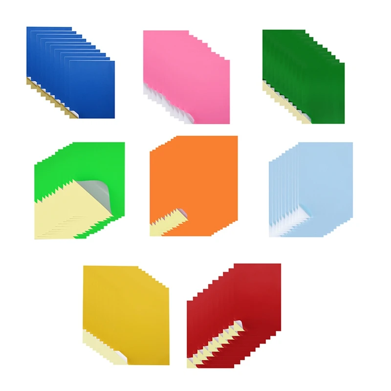 A4 Sticker Paper -A4 Labels 8.27X11.69 Inch For Laser/Inkjet Printers Office School