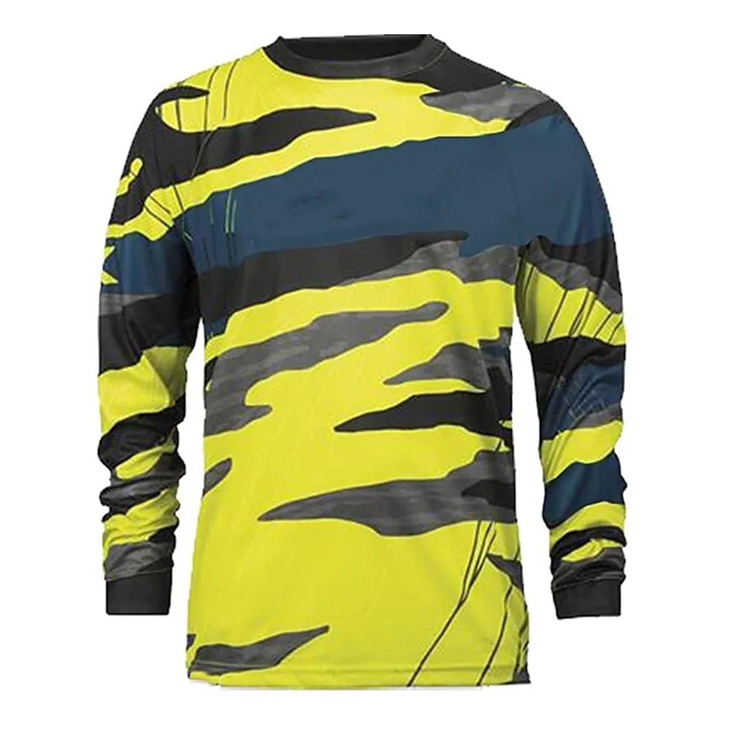 

Motocross 2023 MTB Off Road Cross Wear Factory Custom Moto Long Sleeve Jersey Downhill Shirts Manufacturer Sportswear Tops