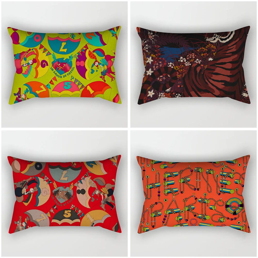 

Декоративный чехол для диванной подушки в скандинавском стиле, 40x60 см