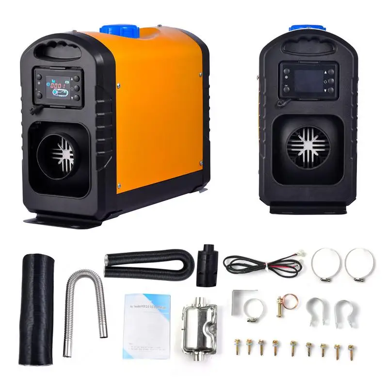 

Car Heating Air Heater 12V 24V 2KW & 8KW Car Heater All in One Heating Diesel Air Heater with LCD Display Remote Control heater