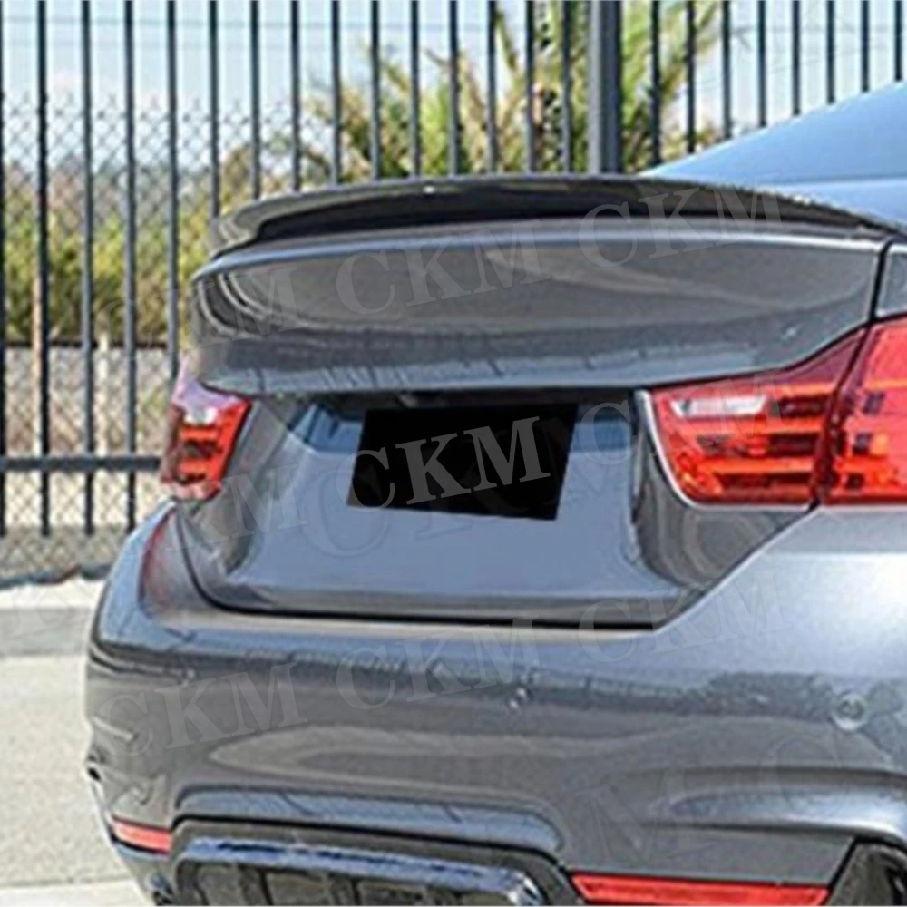 CKMUUER Для BMW 4 серии F32 (не кабриолет) F36 Седан 2014-2019 Глянцевый задний спойлер на багажник Автомобильное антикрыло (art.: 3920da598233a) - 3920da598233a