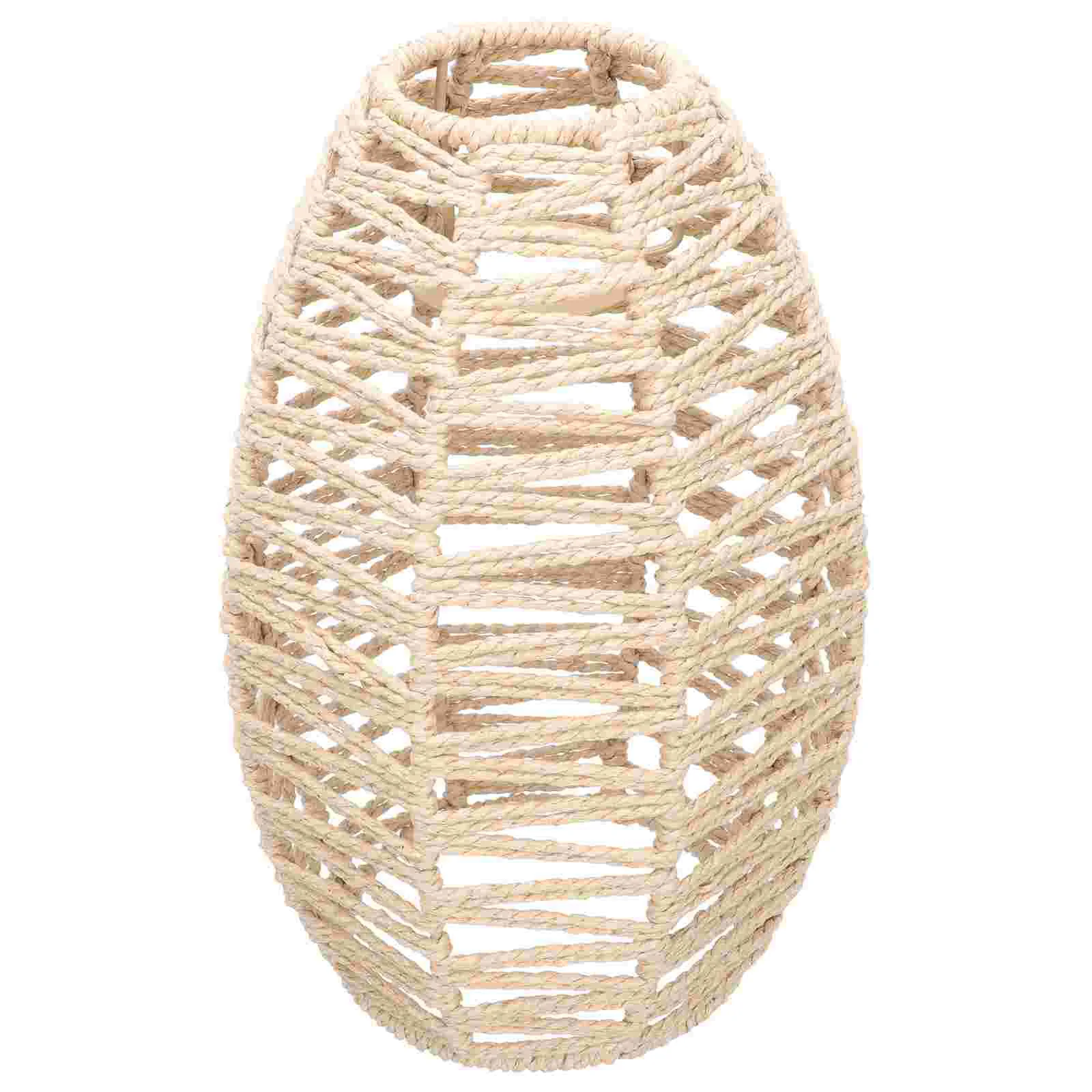 

Lamp Rattan Light Pendant Shade Hanging Woven Wicker Lampshadehängelampe Lampenschirm Lampe Ceiling Cover Wohnzimmer