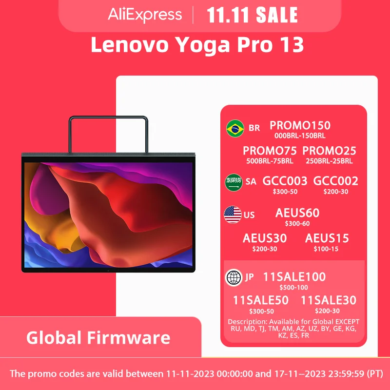 

Global ROM Lenovo YOGA Tab 13 или YOGA Pad Pro 13-дюймовый экран 2K Snapdragon 870 JBL Динамики Аккумулятор 10200 мАч Планшет Android 11