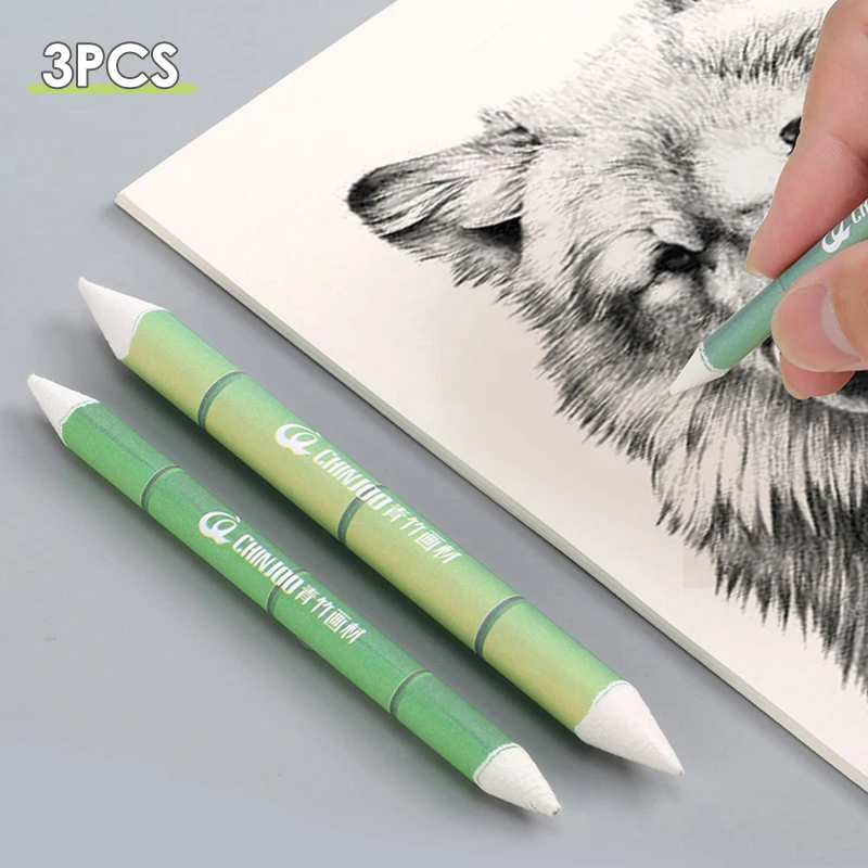 

3 шт., бумажный карандаш для рисования с двойной головкой