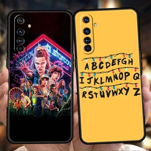 stranger things poster soft phone case for oppo a12 a16 a74 a76 find x5 pro a54 a53 a52 a15 reno 6 7 se z a9 2020 pro 5g cover free global shipping