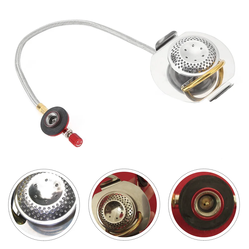 

Outdoor Cookware Stove Gas Cooker Connector Head Camping Portable Cookers Travel