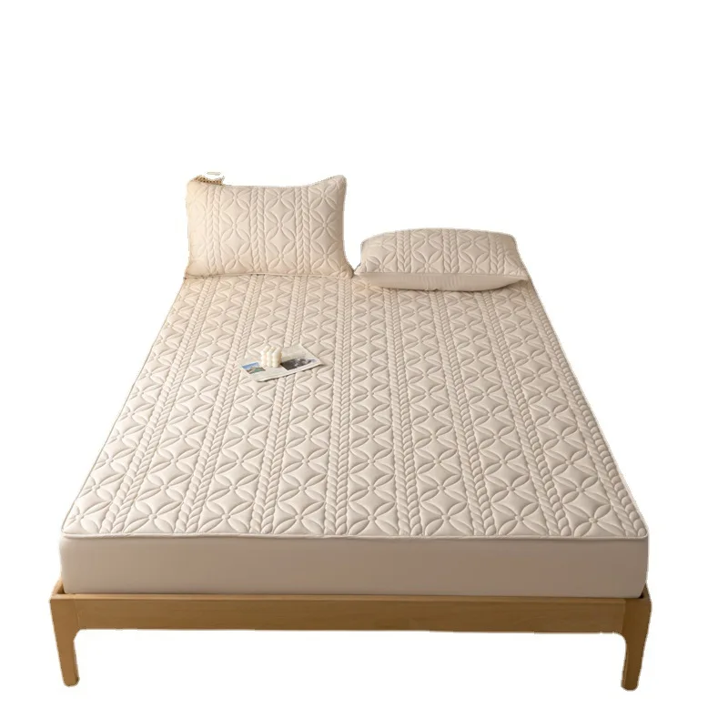 

Waterproof cotton clip raw cotton bed sheet, bed cover, pure cotton Simmons mattress, protective cover, bed cover