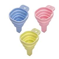 funnels for filling bottles portable kitchen funnel collapsible funnel liquid powder transfer home use m68e