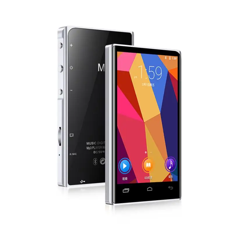 

Portable MP4 Player 5.0 MP5 HiFi Sound Music MP3 Player 2.0 "Full Touch Screen FM Recorder E-book Built-in Speake